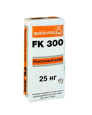 Плиточный клей FK300 25кг Quick-mix 