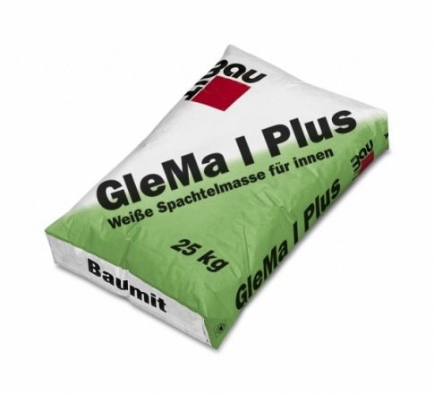 Известковая шпатлевка Glema I Plus 25кг Baumit 